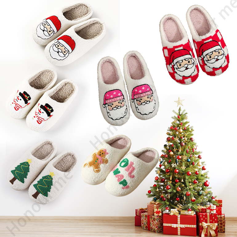 Warm Sleeping Shoes Women's Plush Anti-Slip Slippers - Main Image