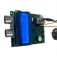 Papan PCB Sensor Jarak Ultrasonik LIDIT 40kHz dengan Port Mesh dan Port Tertutup (Material FR4 High TG)