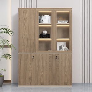 Gabinete de datos de pared de archivo de melamina de diseño industrial, muebles de oficina para uso en el hogar, hospital o escuela - Product Image 3