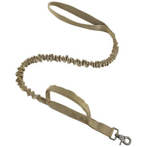 Tactical Elastic Dog Leash Shockproof Bungee Pet Lead with <b>Padded</b> Handle and Metal Clip for Dogs - Product Image 5