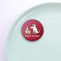 Spedizione Diretta di Badge Rotondi Personalizzati Stampati, Spille Personalizzate con Cartoni Animati, Citazioni Ispiratrici, Figure di Animali e Piante