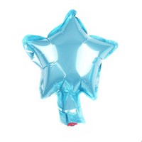 Livraison Rapide Nouveau Ballon en Aluminium en Forme d'Étoile à Cinq Branches de 5 Pouces Fu Xin, Design Cartoon, pour Décoration de Fête d'Anniversaire, Jouet