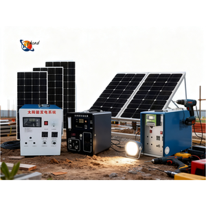 MPPT 컨트롤러 솔라 패널 세트가있는 5KW ~ 25KW 하우스 용 그리드 태양광 시스템 발전기의 완벽한 올인원 접지 장착 - Product Image 3