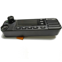 Casing Atas Hitam dengan Speaker LCD Suku Cadang Telekomunikasi untuk DM4601E DGM8500 XiR M8668 RP-CHEDM4601 Perangkat Elektronik