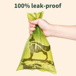 Sacs à déchets pour animaux de compagnie de grande taille de qualité supérieure, nouveau design, respectueux de l'environnement, biodégradables, résistants, sacs à déjections canines - Product Image 3