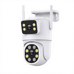 Cámara de Vigilancia Inalámbrica 5G para Exteriores con Doble Lente de 6MP, Wi-Fi y Almacenamiento en Tarjeta de Memoria - Product Image 1