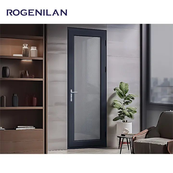 black crittall style internal/interior/ indoor slimline lounge aluminum doors for sitting bedroom