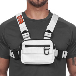 Gilet con cinturino piccola borsa da petto da esterno Streetwear da donna tattico borse da petto sportive per uomo - Product Image 3