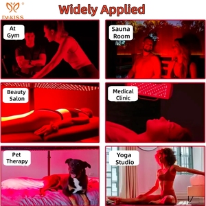 PAKISS Pannello Terapeutico a Luce Rossa NIR per Viso e Corpo, 1500W, Dispositivo a LED Infrarossi ad Alta Irradianza per Fisioterapia - Product Image 4