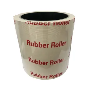 10 Inch SBR Rubber Roller Rice Huller Rubber Roller for Rice Husker with Aluminum Paper Cup Indonesia Diesel Engine Rice Mill