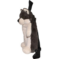 A678 Usine ODM OEM Sac à dos en peluche Vente en gros Sac à dos en peluche Loup Sac à dos personnalisé pour enfants Cadeaux Jouet Animal Renard Sac à dos en peluche pour bébé