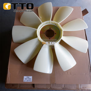 Пластиковая лопасть вентилятора для двигателя экскаватора <span class=keywords><strong>LiuGong</strong></span> 920, запчасть для системы охлаждения, производство Китай - Product Image 3