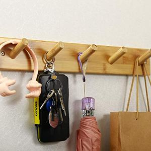 Factory Custom Solid Standing Hook Rack OEM ODM Bespoke Multi Peg Garment Holder <b>Kitchen</b> Non-Folding Daily Sundry - Product Image 2