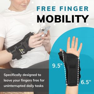 Pols En Duim Spica Spalk-De Quervain 'S Tenosynovitis Lange Onderarm Cast Stabilisator Voor Tendinitis, Verstuikingen, Duimbeugel - Product Image 6