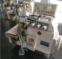 Machine à coudre surjeteuse 4 fils Zoyer ZY988-4D, compatible Brother, Janome, Tajima