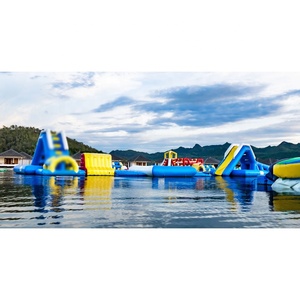 NewBlessing <b>Inflatable</b> Floating Water Park Aquapark Jump <b>Game</b> Commercial Use PVC Material Over 500kg Capacity <b>Inflatable</b> Water P - Product Image 1