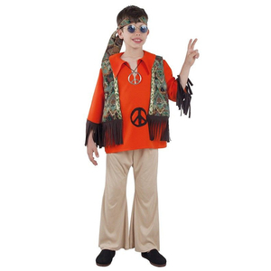 60s 70s vêtements de fête Halloween Costumes amour n paix Hippie vêtements hommes et enfants - Product Image 2