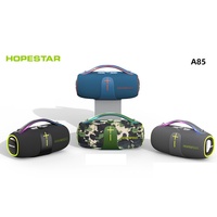 HOPESTAR A85 Altavoz Portátil de Alta Potencia para Exteriores, Subwoofer Battle God de 400W para 5.3 Altavoces, Carcasa de Plástico Impermeable