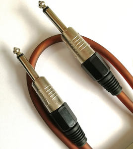 Conector Mono a Jack de 6,35mm, Conector de Audio de 1/<span class=keywords><strong>4</strong></span> pulgadas, <span class=keywords><strong>Cable</strong></span> de plomo para guitarra y teclado - Product Image 6