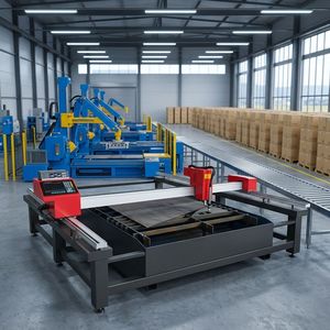 เครื่องตัดพลาสม่า CNC ขนาด 0-30 มม. - เครื่องตัดโลหะอัตโนมัติสำหรับงานอุตสาหกรรม สำหรับเหล็กและแผ่นสแตนเลส เครื่องตัดพลาสม่าขนาดเล็ก CNC - Product Image 1