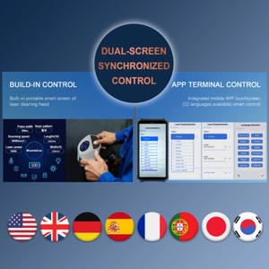 Macchina per Pulizia <span class=keywords><strong>Laser</strong></span> a Impulsi 3 in 1 Riselaser per Rimozione Ruggine, Pulizia Materiali Metallici e in Legno, Marcatura e Incisione Profonda - Product Image 6