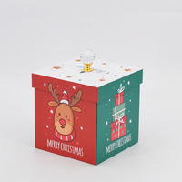 Boîte à surprise en carton personnalisée, boîte à explosion pour la Saint-Valentin, cadeau DIY, boîte à surprise pour Noël, boîte à explosion pour un cadeau surprise