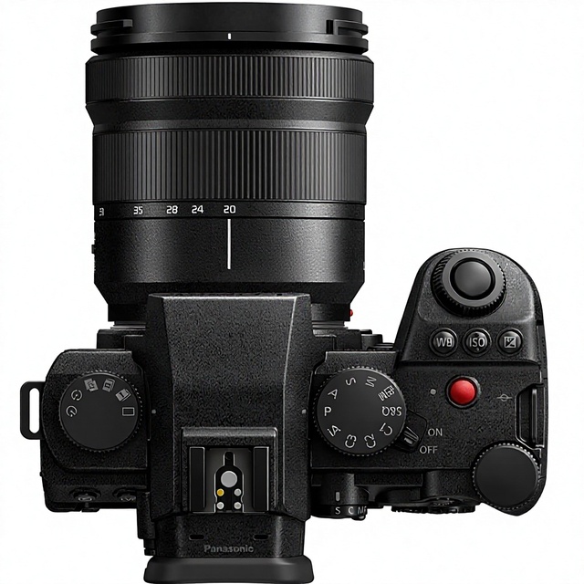 Pa Nasonic S5IIX Mirrorless Camera, 24.2MP Full Frame With Phase Hybrid AF, Unlimited 422 10-bit Recording CMOS Sensor Mirrorles