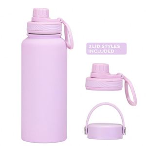 Popular Botella Termo de Acero Inoxidable con Aislamiento, Diseño Clásico, para Deportes al Aire Libre y Uso en Coche, 32oz - Product Image 2