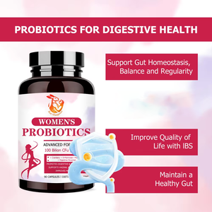 Capsules de Probiotiques pour Femmes Marque Blanche avec Magnésium et L-Théanine : Soulagement des Pensées Anxiöuses et de la Tension Corporelle – Complément Alimentaire en Capsules - Product Image 4