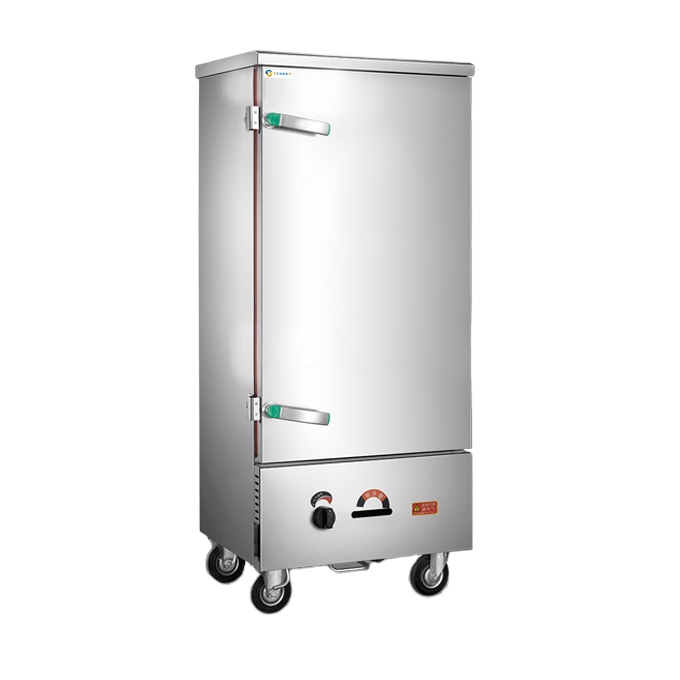 Коммерческое кухонное оборудование Sunrry, автоматическая газовая Пароварка для риса, 8 тарелок, промышленная Пароварка для риса