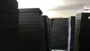 Giật cao su Pad chụp phạm vi sàn cao su đạn đạo cao su cuộn cho chụp - Product Image 5