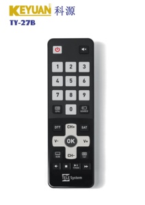 Control Remoto para TV Inteligente con Sistema Android, 47 Teclas, Código Fijo, Gran Tamaño, Control por Voz, Batería AAA - Product Image 3