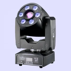 Bruiloft Decoratie Varytec Hero 80 2in1 Dmx 6*10W Rgbw Wash + 30Watt 30W Led Spot moving Head Disco Licht