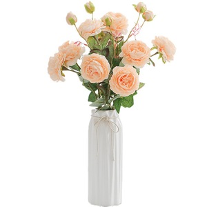 Kch Artificial Peony Silk Flowers 30cm-100cm High Simulation Home Decor <b>Wedding</b> <b>Props</b> - Product Image 5