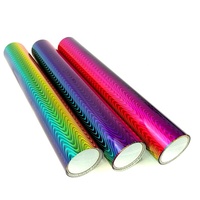 Rollos de hojas de vinilo de transferencia autoadhesivas holográficas de gran oferta para camafeo 4, cortadores artesanales de silueta, letras, calcomanías, letrero