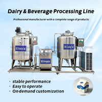 Automatische, hoog-efficiënte productielijn voor honing, kokosmelkpoeder, kamelenmelk, boter, zuivelproducten en dranken.
