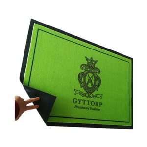 Quanbao Small MOQ Custom Square Plastic Bathroom Mat Washable Sublimation Rubber Floor Mat for Door Home Use Adult Size - Product Image 2