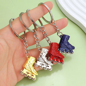 <span class=keywords><strong>Mousqueton</strong></span> de patin créatif personnalisé en gros <span class=keywords><strong>Porte</strong></span>-clés pendentif de patin - Product Image 4