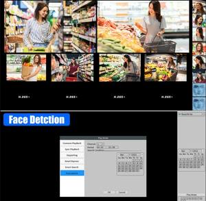 Новейшая модель; Умное лицо человека обнаружения 32 канала ультра NVR 4k <span class=keywords><strong>H</strong></span> 265 сетевой видеорегистратор - Product Image 5