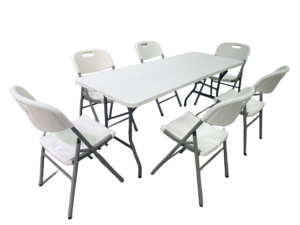 Silla Plegable de Plástico Reforzada para Camping al Aire Libre, Económica al por Mayor para Bodas, Fiestas y Eventos - Product Image 5