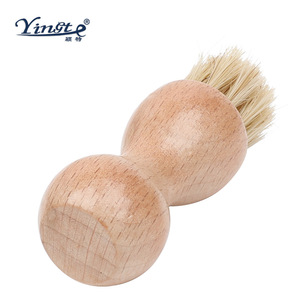 Cepillo para Zapatos Yinste de Madera Maciza con Cerdas de Pelo de Cerdo para el Cuidado del Calzado 803274 - Product Image 2