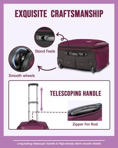 Maleta con Ruedas Estilo Trolley, Maletín para Documentos, Maletín Ejecutivo para Profesor, Abogado, Portátil, Equipaje - Product Image 5
