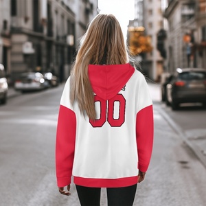 Felpe con Logo della squadra di calcio della città Kansas personalizzate con cappuccio sublimazione felpe da <span class=keywords><strong>donna</strong></span> in poliestere completamente stampate con cappuccio Dropshipping - Product Image 3