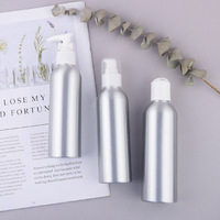 Flacon pompe en aluminium 250ml 500ml pour mini-parfum liquide, sirop, brume visage, brumes corporelles, diffuseur et crème