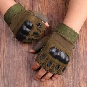 In Stock Custom Logo Half-<b>Finger</b> Safety Gloves <b>Light</b> Weight Non-Slip Climbing Bike Cycling Riding Sport Gloves - Product Image 2