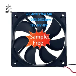 4inch 110x110x25mm 225mm Speed Regulator High Static Pressure Micro Usb Waterproof Bldc Cooling Axial Fans