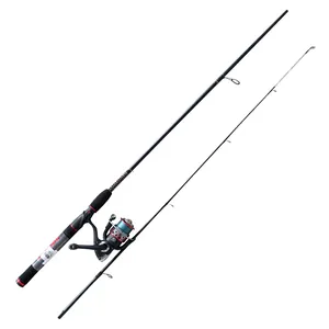 2024 mới 6'6 "2 pcs Composite cần câu và Reel Combo Spinning lure Cần Câu Reel Combo Set