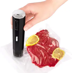 Handheld Cordless Food Vacuum Sealer Usb Rechargeable Vacuum Sealer Household Hand Pump Vacuum Sealer