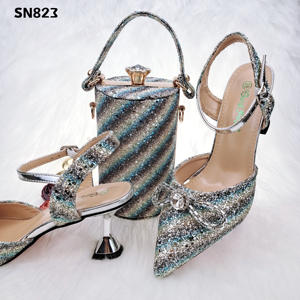 2022 Italy Fashion Brand <strong>Name</strong> Matching Bag and <strong>Shoe</strong> <strong>Ladies</strong> Casual Bag and <strong>Shoes</strong> for Women - Product Image 5
