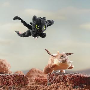 Tarjetero de Peluche de Cómo Entrenar a tu Dragón, Desdentado, <span class=keywords><strong>Furia</strong></span> Nocturna, Funda para Tarjeta de Identificación Escolar y de Autobús, Regalo - Product Image 1